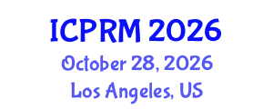 International Conference on Pulmonary and Respiratory Medicine (ICPRM) October 28, 2026 - Los Angeles, United States