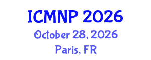 International Conference on Microelectronics, Nanoelectronics and Photonics (ICMNP) October 28, 2026 - Paris, France
