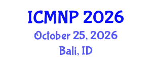 International Conference on Microelectronics, Nanoelectronics and Photonics (ICMNP) October 25, 2026 - Bali, Indonesia