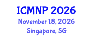 International Conference on Microelectronics, Nanoelectronics and Photonics (ICMNP) November 18, 2026 - Singapore, Singapore