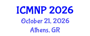 International Conference on Microelectronics, Nanoelectronics and Photonics (ICMNP) October 21, 2026 - Athens, Greece