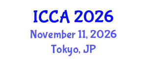 International Conference on Control and Automation (ICCA) November 11, 2026 - Tokyo, Japan