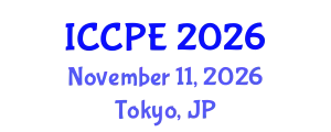 International Conference on Chemical and Process Engineering (ICCPE) November 11, 2026 - Tokyo, Japan
