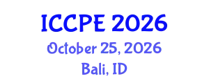 International Conference on Chemical and Process Engineering (ICCPE) October 25, 2026 - Bali, Indonesia