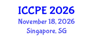 International Conference on Chemical and Process Engineering (ICCPE) November 18, 2026 - Singapore, Singapore
