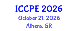 International Conference on Chemical and Process Engineering (ICCPE) October 21, 2026 - Athens, Greece