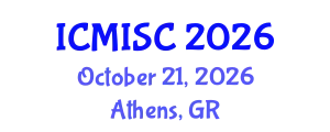 International Conference on Medical Image and Signal Computing (ICMISC) October 21, 2026 - Athens, Greece