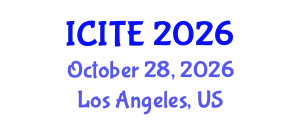 International Conference on Information Technology and Engineering (ICITE) October 28, 2026 - Los Angeles, United States