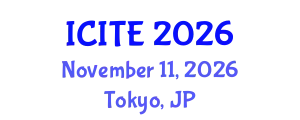 International Conference on Information Technology and Engineering (ICITE) November 11, 2026 - Tokyo, Japan