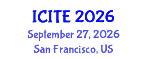 International Conference on Information Technology and Engineering (ICITE) September 27, 2026 - San Francisco, United States