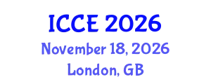 International Conference on Chemical Engineering (ICCE) November 18, 2026 - London, United Kingdom