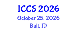 International Conference on Computational Science (ICCS) October 25, 2026 - Bali, Indonesia