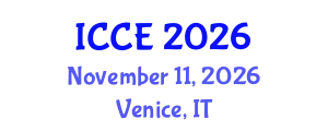 International Conference on Civil Engineering (ICCE) November 11, 2026 - Venice, Italy