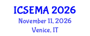 International Conference on Systems Engineering Modeling and Analysis (ICSEMA) November 11, 2026 - Venice, Italy