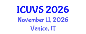 International Conference on Unmanned Vehicle Systems (ICUVS) November 11, 2026 - Venice, Italy