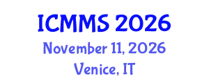 International Conference on Marketing and Management Sciences (ICMMS) November 11, 2026 - Venice, Italy
