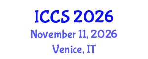 International Conference on Cognitive Science (ICCS) November 11, 2026 - Venice, Italy
