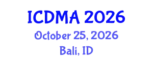 International Conference on Data Mining and Applications (ICDMA) October 25, 2026 - Bali, Indonesia