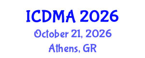 International Conference on Data Mining and Applications (ICDMA) October 21, 2026 - Athens, Greece