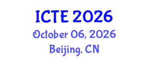 International Conference on Textile Engineering (ICTE) October 06, 2026 - Beijing, China
