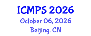 International Conference on Mathematics and Physical Sciences (ICMPS) October 06, 2026 - Beijing, China