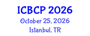 International Conference on Biological and Chemical Processes (ICBCP) October 25, 2026 - Istanbul, Turkey