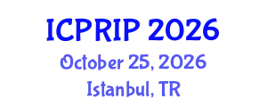 International Conference on Pattern Recognition and Image Processing (ICPRIP) October 25, 2026 - Istanbul, Turkey