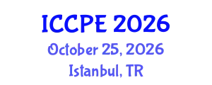 International Conference on Chemical and Petrochemical Engineering (ICCPE) October 25, 2026 - Istanbul, Turkey