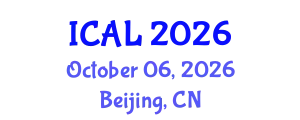 International Conference on Arts and Literature (ICAL) October 06, 2026 - Beijing, China