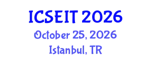 International Conference on Software Engineering and Information Technology (ICSEIT) October 25, 2026 - Istanbul, Turkey