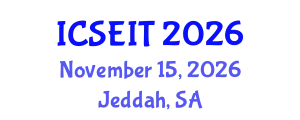 International Conference on Software Engineering and Information Technology (ICSEIT) November 15, 2026 - Jeddah, Saudi Arabia