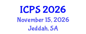 International Conference on Physical Sciences (ICPS) November 15, 2026 - Jeddah, Saudi Arabia