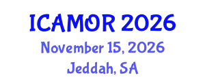 International Conference on Applied Mathematics and Operation Research (ICAMOR) November 15, 2026 - Jeddah, Saudi Arabia