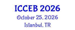 International Conference on Climate, Environment and Biosciences (ICCEB) October 25, 2026 - Istanbul, Turkey
