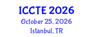 International Conference on Civil and Transport Engineering (ICCTE) October 25, 2026 - Istanbul, Turkey