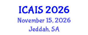 International Conference on Advances in Information Systems (ICAIS) November 15, 2026 - Jeddah, Saudi Arabia