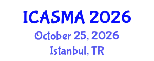 International Conference on Applied Simulation, Modelling and Analysis (ICASMA) October 25, 2026 - Istanbul, Turkey