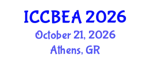 International Conference on Chemical, Biomolecular Engineering and Applications (ICCBEA) October 21, 2026 - Athens, Greece