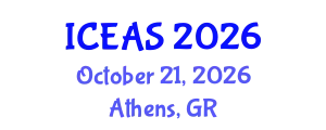 International Conference on English and American Studies (ICEAS) October 21, 2026 - Athens, Greece