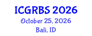 International Conference on Greek, Roman and Byzantine Studies (ICGRBS) October 25, 2026 - Bali, Indonesia