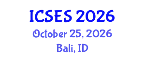 International Conference on Sport and Exercise Science (ICSES) October 25, 2026 - Bali, Indonesia
