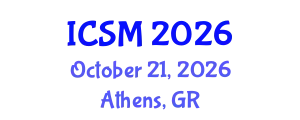 International Conference on Sports Medicine (ICSM) October 21, 2026 - Athens, Greece