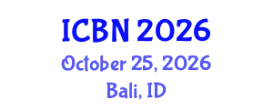 International Conference on Biotechnology and Nanotechnology (ICBN) October 25, 2026 - Bali, Indonesia