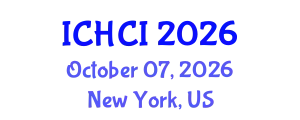 International Conference on Human Computer Interaction (ICHCI) October 07, 2026 - New York, United States