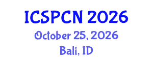 International Conference on Signal Processing, Communications and Networking (ICSPCN) October 25, 2026 - Bali, Indonesia