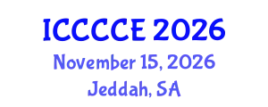 International Conference on Communication, Control and Computer Engineering (ICCCCE) November 15, 2026 - Jeddah, Saudi Arabia