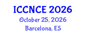 International Conference on Computer Networks and Communications Engineering (ICCNCE) October 25, 2026 - Barcelona, Spain