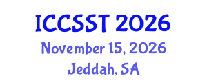 International Conference on Computer Science and Systems Technology (ICCSST) November 15, 2026 - Jeddah, Saudi Arabia