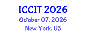 International Conference on Communication and Information Technology (ICCIT) October 07, 2026 - New York, United States