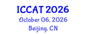 International Conference on Computer and Automation Technology (ICCAT) October 06, 2026 - Beijing, China